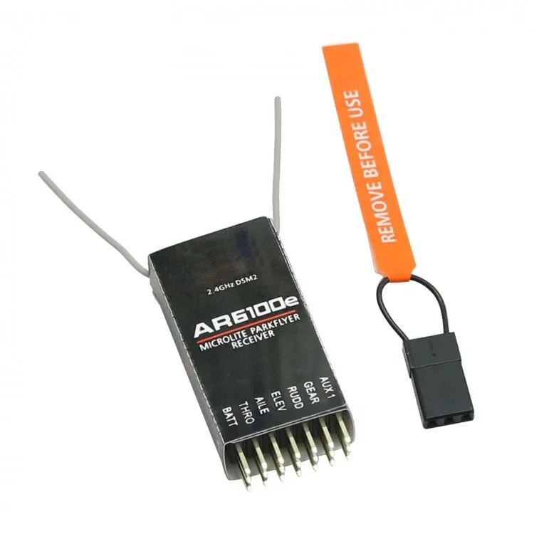 1-3 шт. DSM2 6-канальный 2,4 ГГц 6-канальный AR6100 RC-приемник, совместимый с SPEKTRUM DX6I DX7 DX8 DX18 JR DSX6 DSX9 Передатчик AR6100E
