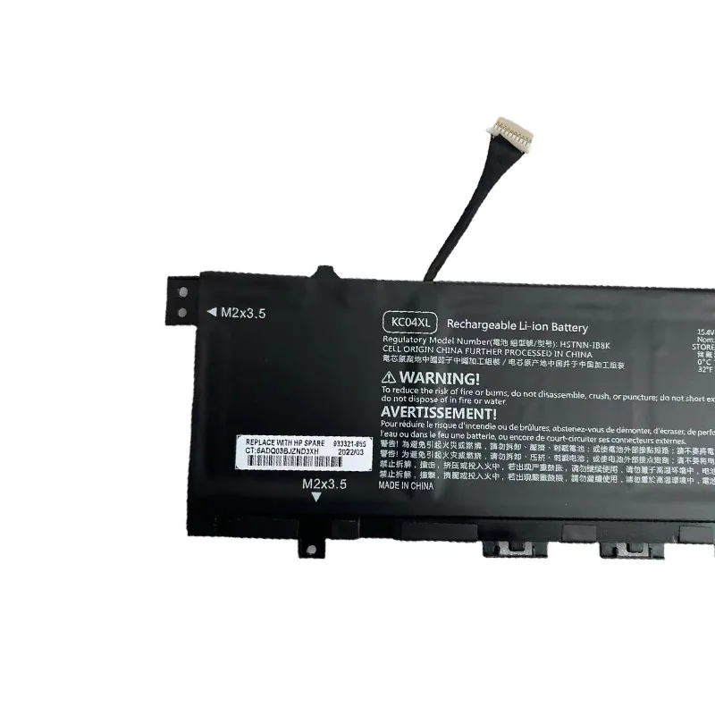 Фото KC04XL Аккумулятор для ноутбука HP Envy x360 13-ag0007AU TPN-W133 W144 W136 HSTNN-IB8K HSTNN-DB8P L08496-855 L08544-2B1 15,4 В 53,2 Втч №3