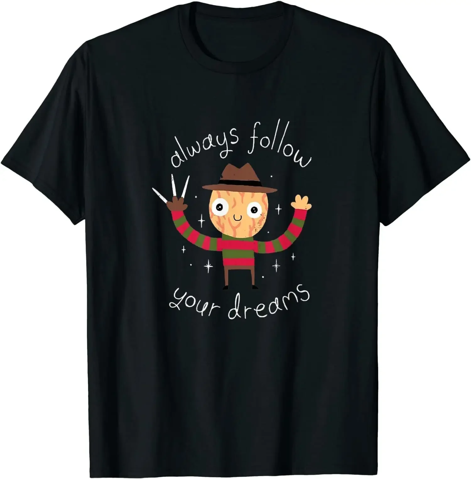 Вдохновляющие цитаты, Мужская хлопковая футболка с надписью «Always Follow Your Dreams» в стиле хип-хоп, повседневные футболки с коротким рукавом, топы, Прямая поставка