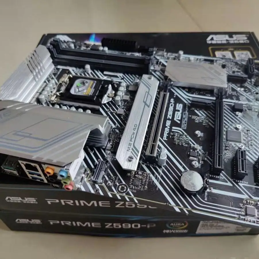 Основная плата ASUS PRIME Z590-P master series с поддержкой 11 поколения 11700K 11900K
