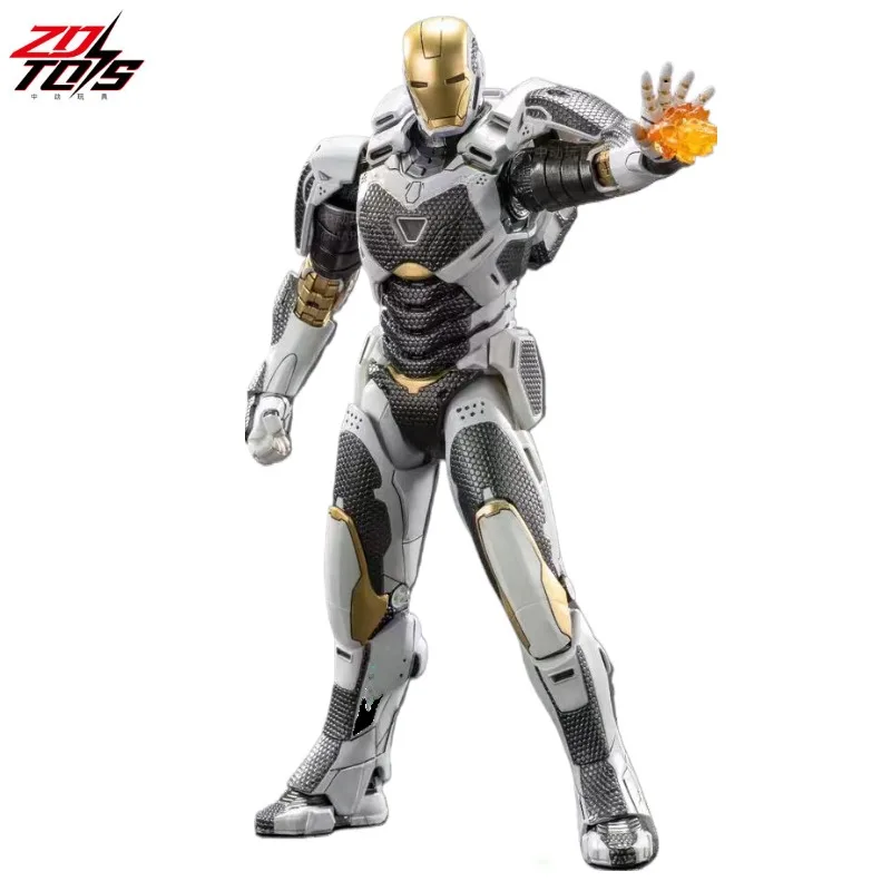 Оригинальные ZD Toys Marvel, подлинная лицензия, Железный человек MK39, космическая броня, фигурки, игрушки, коллекция украшений, модель, подарок