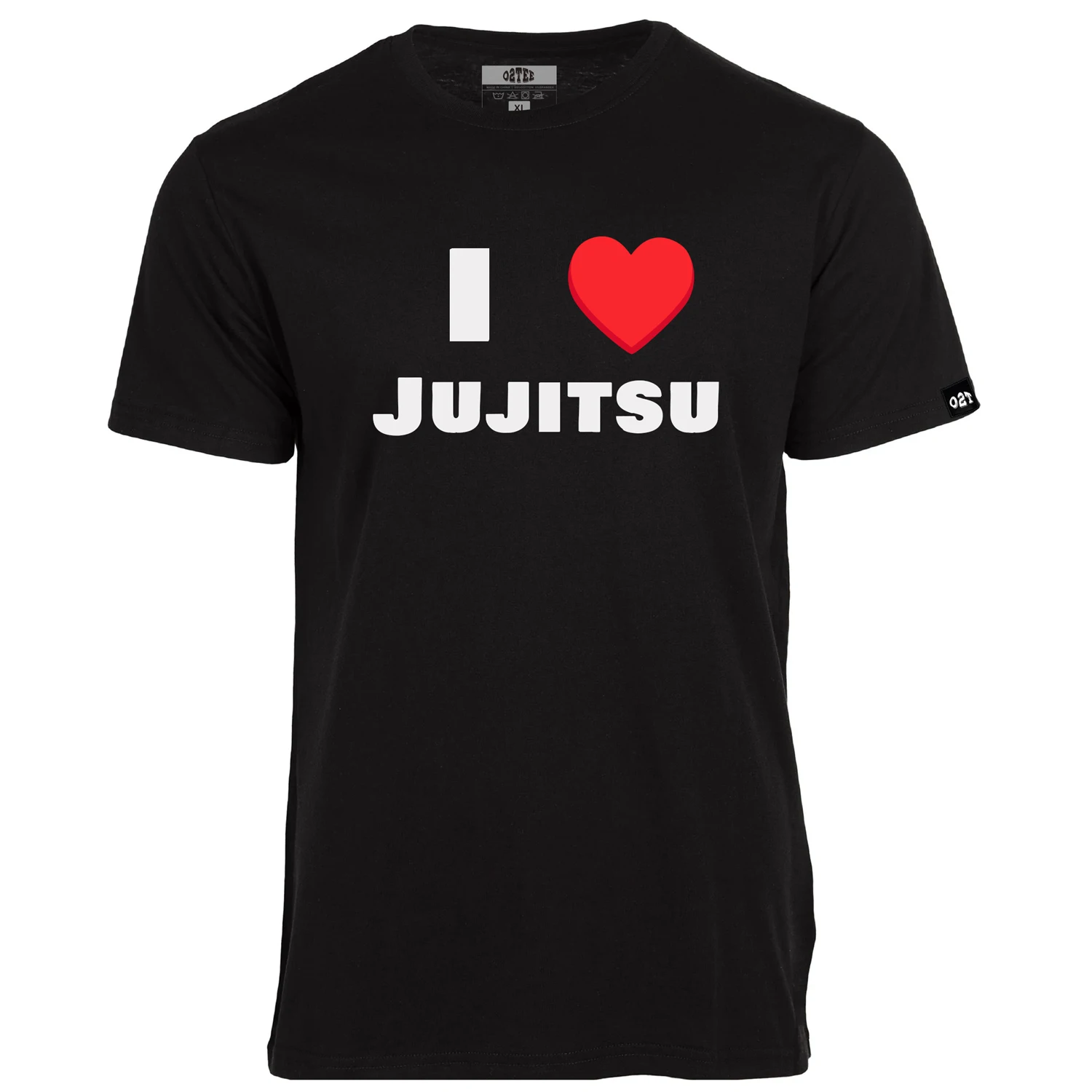 Мужской Хлопковый Jiu футболка с надписью Jitsu с коротким рукавом-эластичная ткань, принт I Love Jiu Jitsu