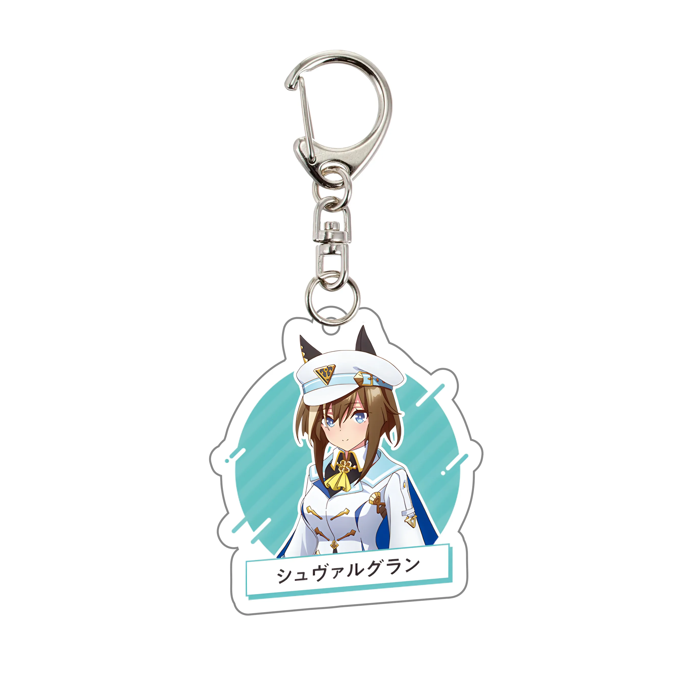 Фото Подарки для фанатов, брелки, акриловая подставка, украшения, аниме Uma Musume Pretty Derby Oguri, кепка Silence Suzuka Agnes Tachyon Clear Bliss №4
