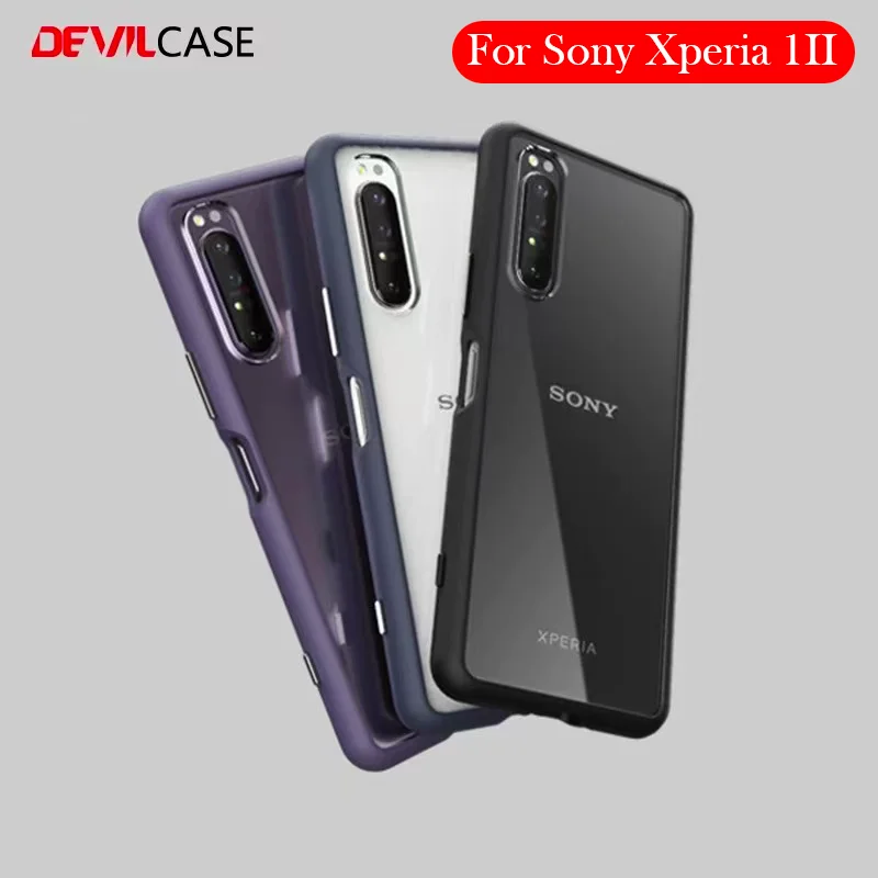 Чехол DEVILCASE для Sony Xperia 1 II, задняя крышка с подушкой безопасности для SONY XPERIA 1 II