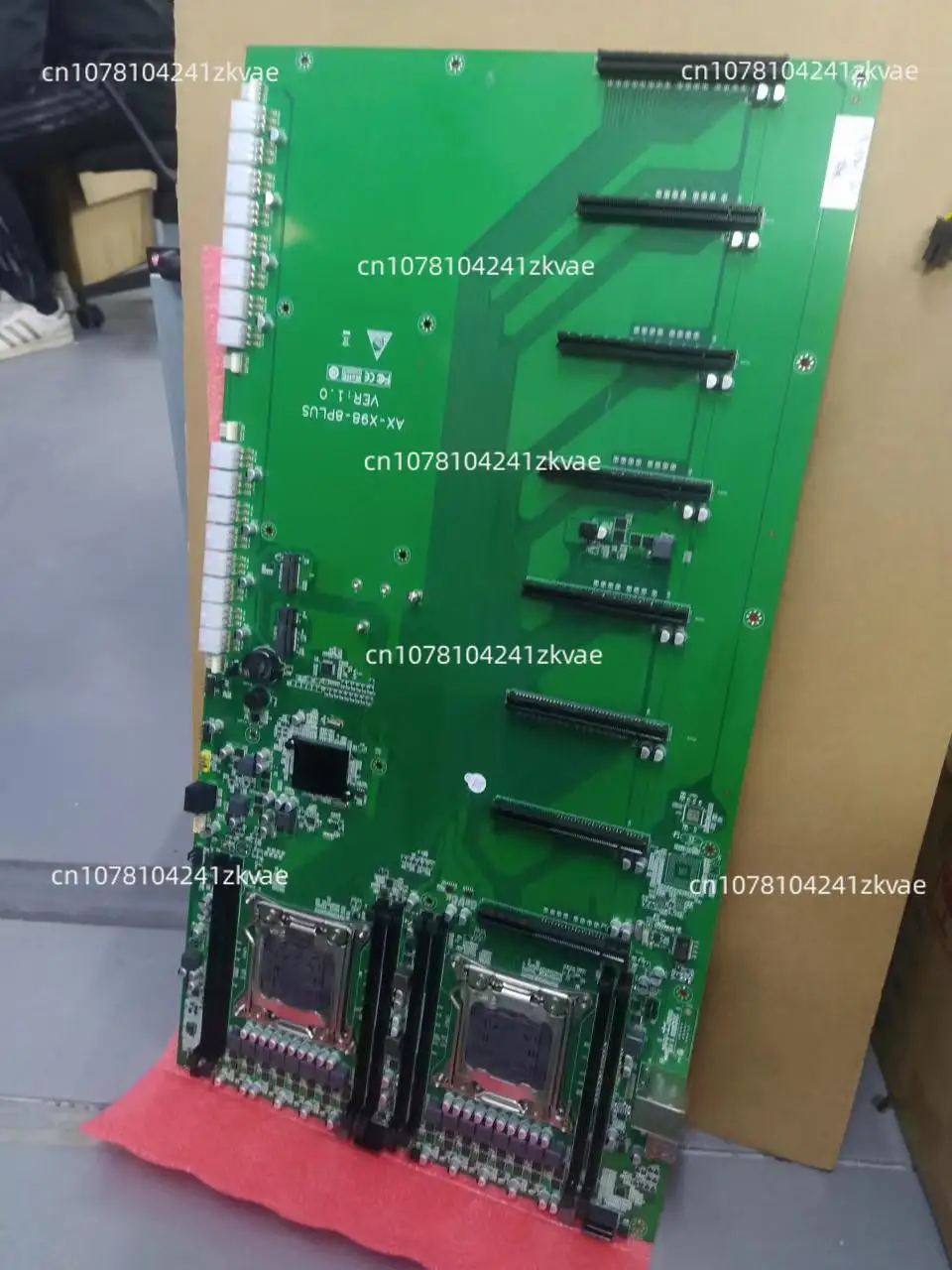 Фото Сервер шасси X98 X99 E5 IDC, центр обработки данных, полный комплект из шести и восьми карт, материнская плата RTX 3060 3070 3080 GPU №5