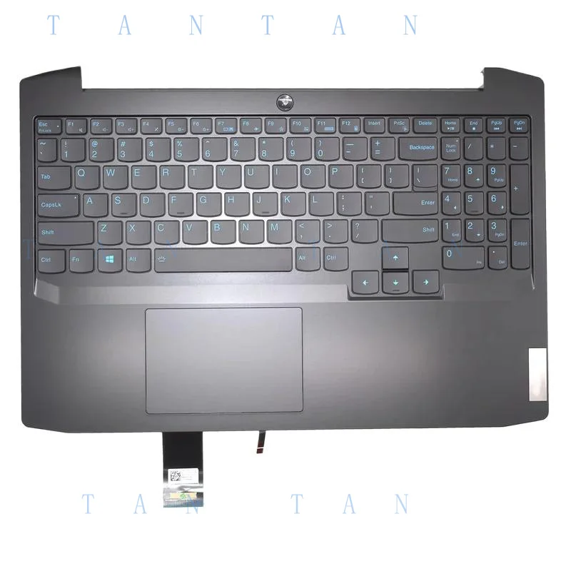 Фото 5CB0Z33234 Новинка для Ideapad Gaming 3-15ARH05 82EY, верхний чехол для упора для рук, американская подсветка KB, тачпад T №2