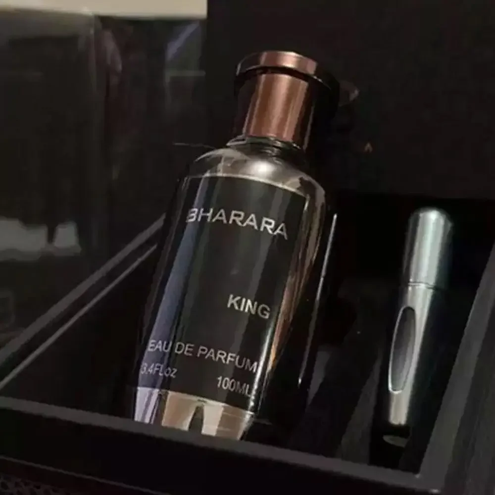 Фото 100 мл оригинальные арабские духи Bharara King Eau De Body Perfume стойкий парфюм феромон феромон для свиданий высокое качество №3