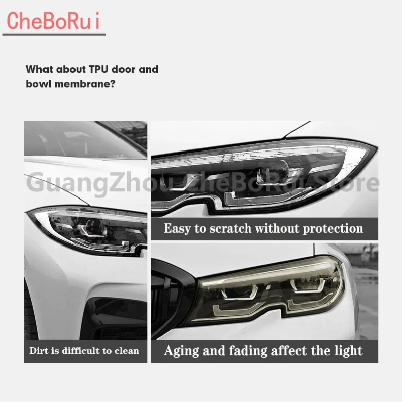 Фото Для BMW iX 2022 внешняя защитная пленка для автомобиля PPF Защита от царапин ТПУ Прозрачная пленка дымчатый черный ремонт аксессуары №5