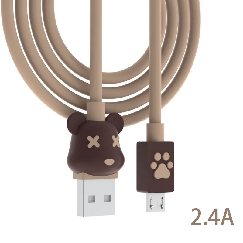 Кабель Micro USB 2,4 А, провод для быстрой зарядки, линия мобильного телефона, USB-адаптер, шнур для Samsung Xiaomi Andriod PS4, GamePad, данные