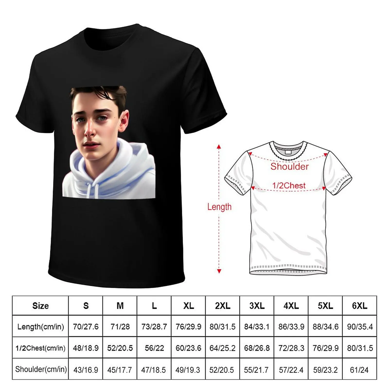 Футболка Noah Schnapp (art.: 3920cc1be3a0f) - 3920cc1be3a0f