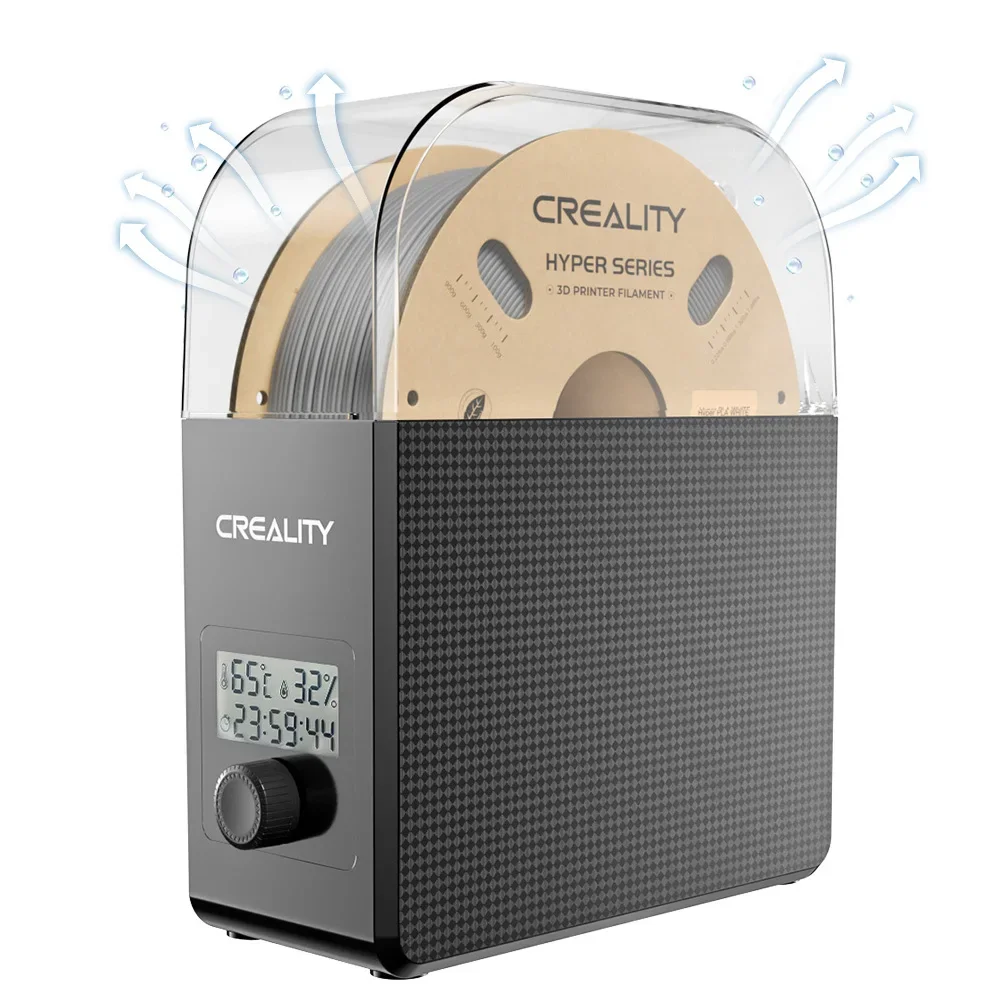 Сушилка для нити Creality, обновленная сушилка для нити вентилятора, 1 кг PLA PETG, ABS, ТПУ, нити, дегидратор, коробка для хранения, держатель катушки для нити