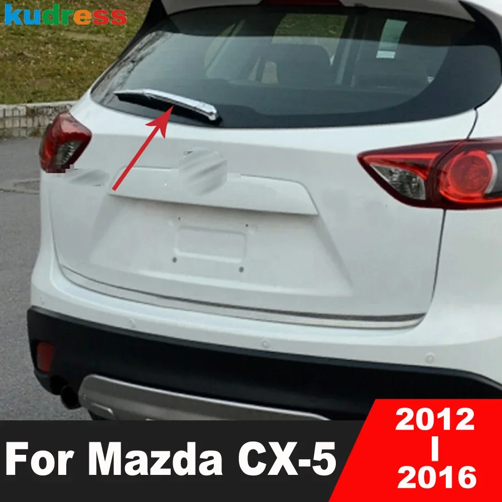 Для Mazda CX-5 CX5 2012-2014 2015 2016 хэтчбек хромированная крышка стеклоочистителя заднего стекла автомобиля накладка на лобовое стекло рычаг аксессуары