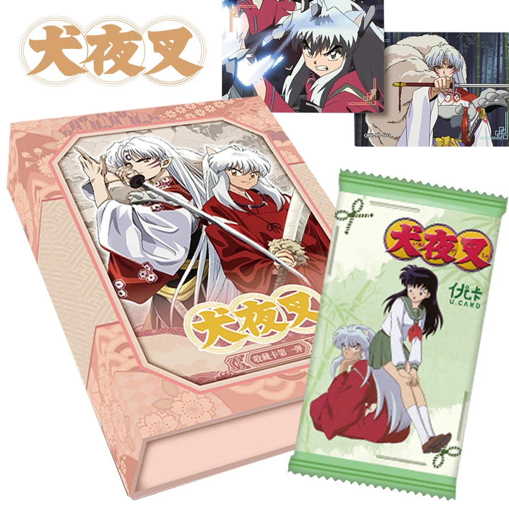 Подлинные коллекционные карты Inuyasha для детей, волшебные приключения, аниме, популярные персонажи SSP AR PR, ограниченные карты, игрушки, подарки