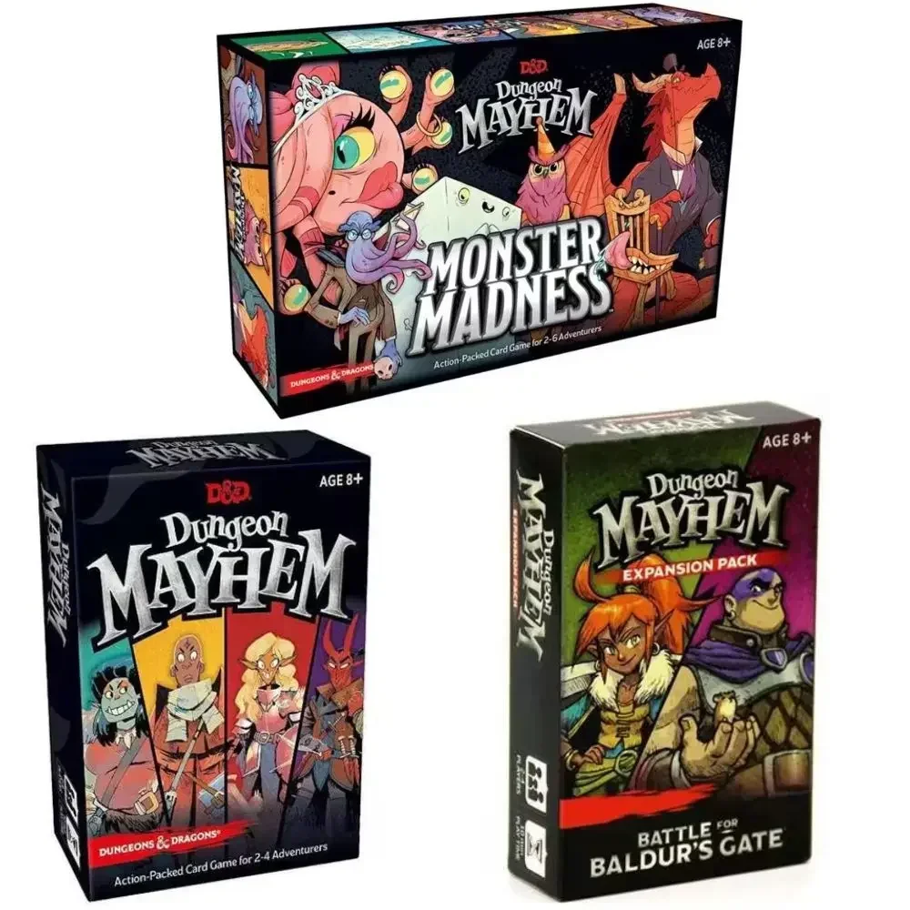 Baldur's Gate Dungeon Mayhem настольные игры Монстр безумие карта Английская версия Детская игрушка подарок