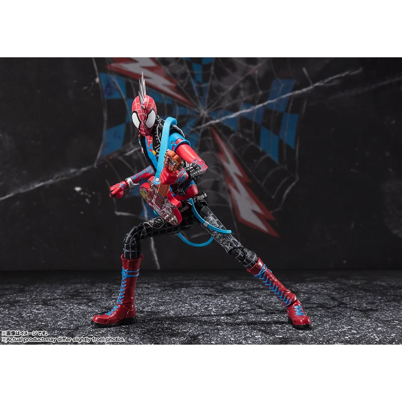 Оригинальные Bandai S.H. Фигуртс паук панк Человек-паук Shf паук в стиле панк поперечное паук подлинные искусственные Фигурки игрушки (art.: 3920c8920a061) - 3920c8920a061