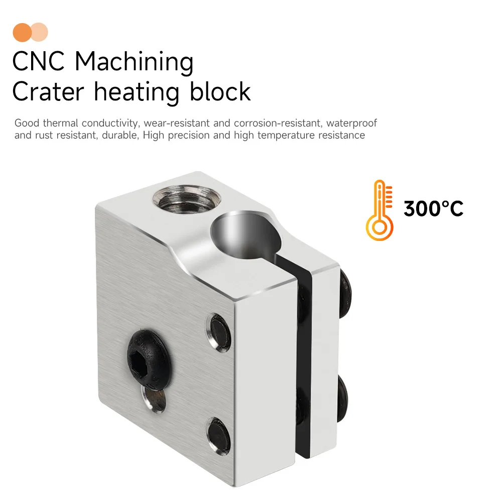 Фото Hotend для артиллерии Sidewinder X1/X2 Genius Pro, силиконовый носок, термистор, нагревательная трубка, нагревательный блок, горло, насадка для вулкана, экструдер №4