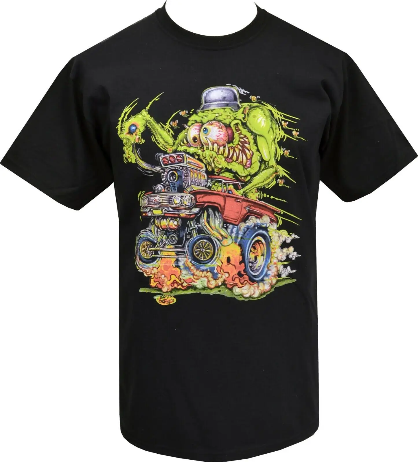 Фото Мужские футболки LOWBROW CP Weirdo HOTROD №5