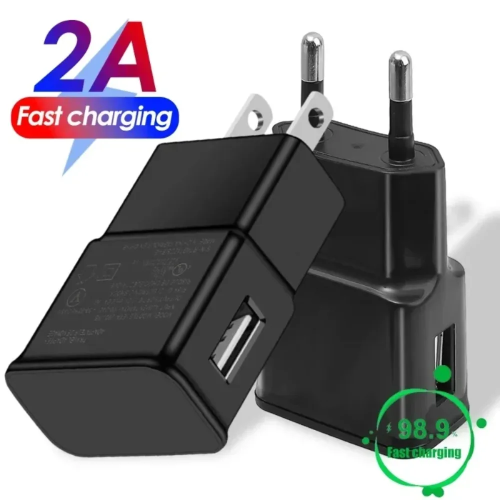 Фото 2A 5V быстрые зарядные устройства для Samsung Galaxy S24 Ultra S23 S22 S21 S20 Note 10 20 Plus A54 A53 USB-кабель для быстрой зарядки типа C №3