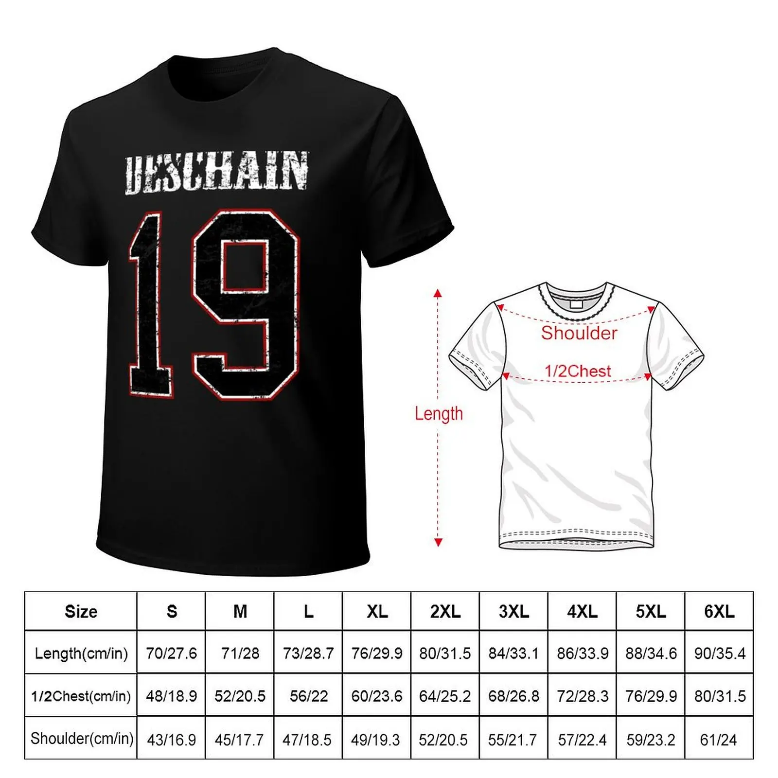 Фото Футболка Deschain 19, аниме вещи, быстросохнущие милые топы, мужские Графические футболки, забавные №2