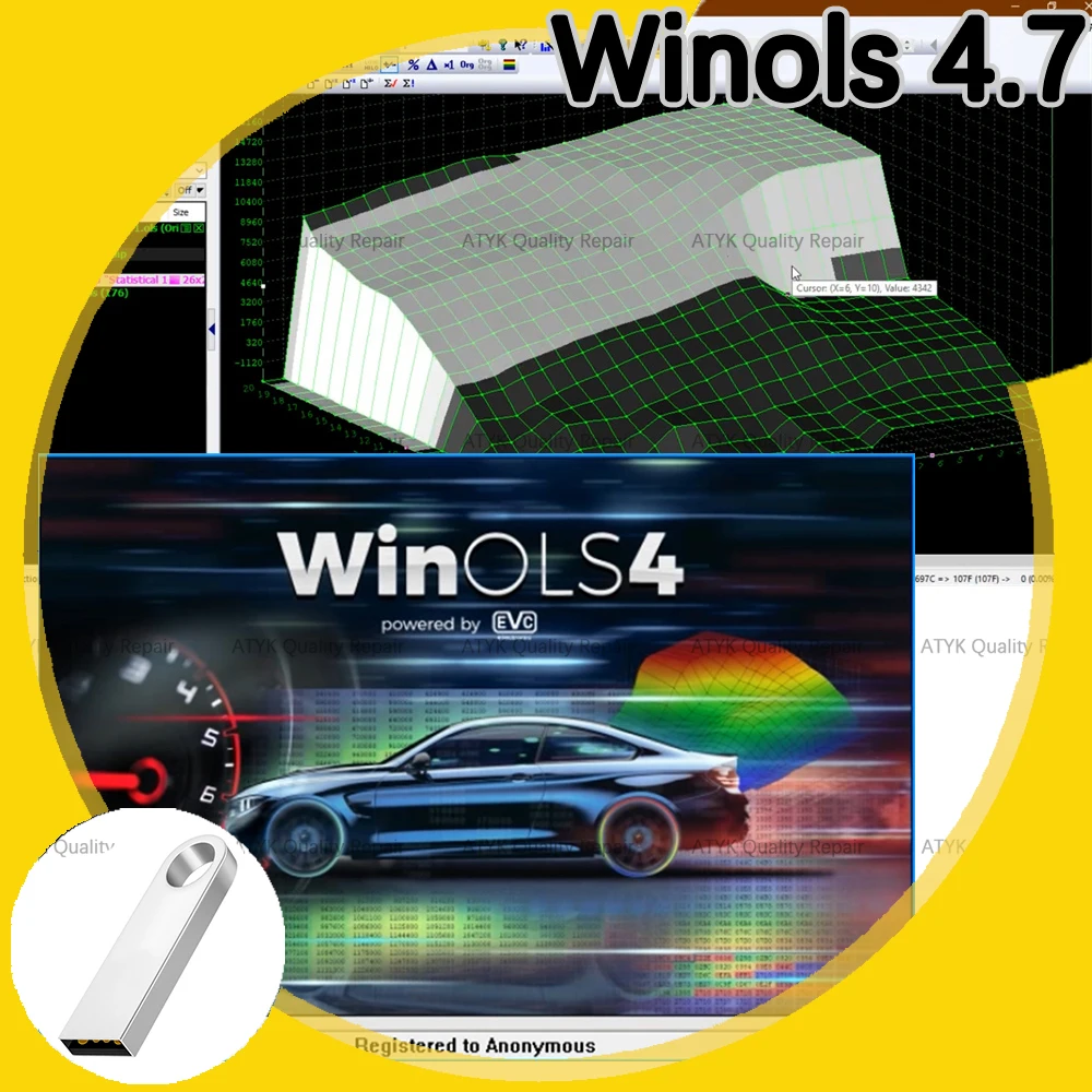 4,7 Winols инструмент для осмотра автомобиля, диагностический интерфейс, интерфейс для ремонта, сканер winols, сканер автомобиля, сканирующий инструмент