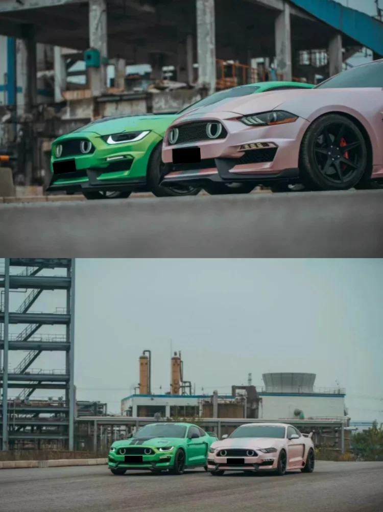 Передний бампер в сборе для Ford Mustang 2015-2023, модифицированный автомобильный комплект передней большой объемной решетки Mach 1, автомобильные аксессуары (art.: 3920c82b7b275) - 3920c82b7b275