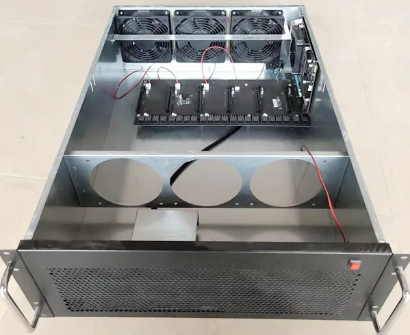 Металлический чехол для майнинга Intel-ic847 GPU, рамка для майнинга ETH/ETC/ZEC, стеллаж для майнинга Bitcon, комплект для майнинга, чехол для материнской ...