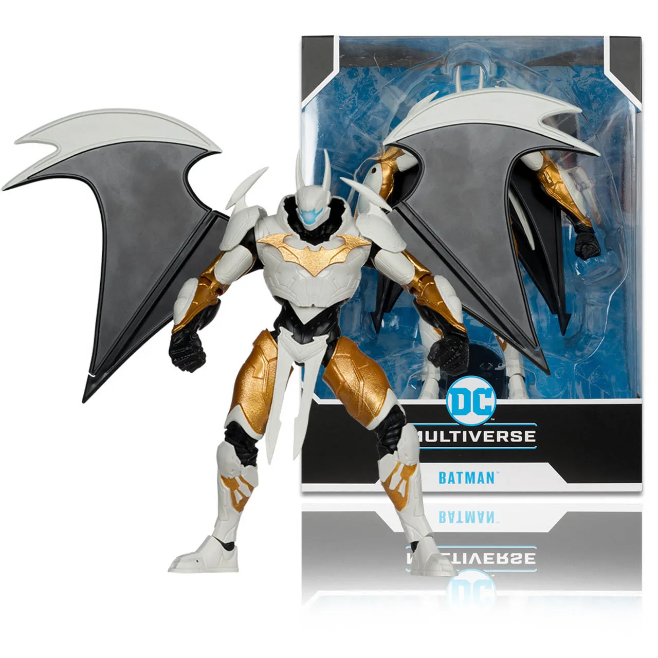 McFarlane Toys DC Multiverse Batman Final Batsuit (Лига Джюстье: шестого размера) Мега Фигурка Модель Кукла Гаражный комплект