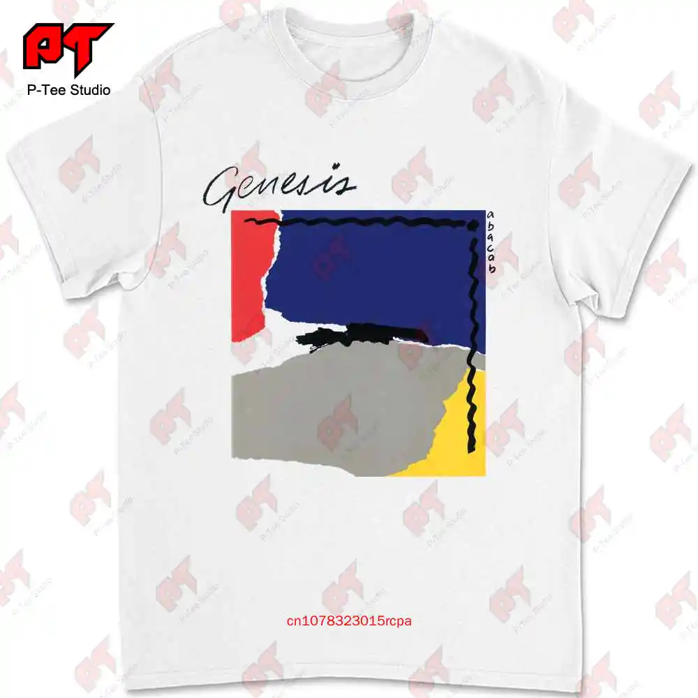 Футболка с музыкальной группой Genesis Abacab Rock N Roll QW3F