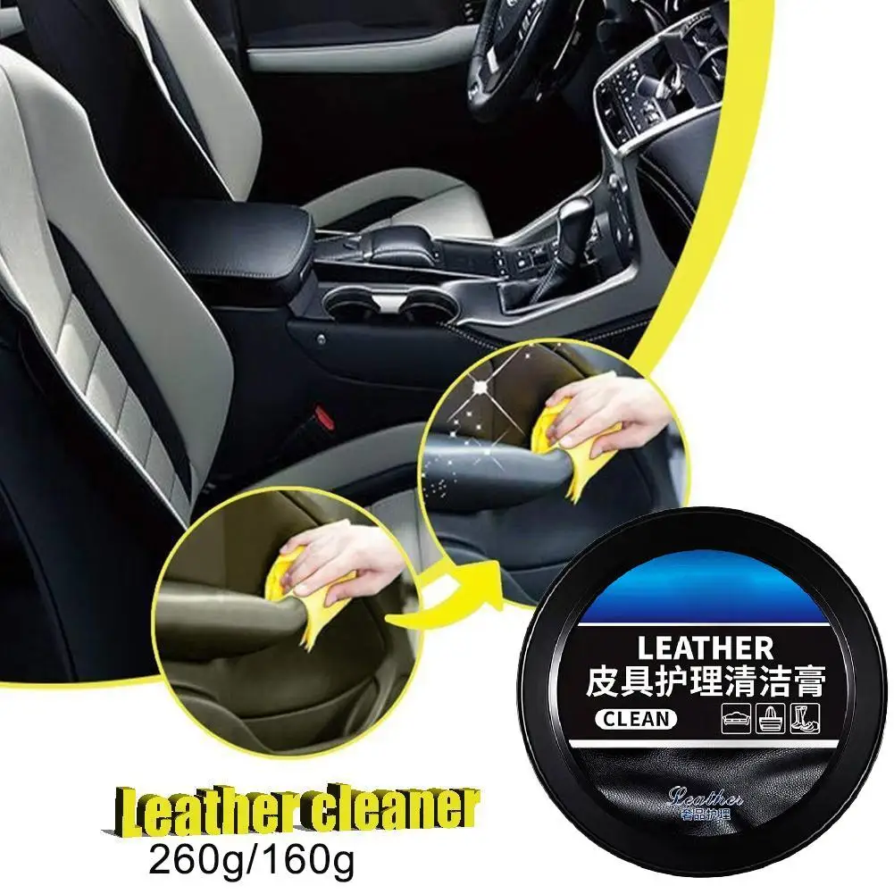 Leather Cleaning Care Paste Leather Sofa Leather Goods Paste Paste Removing Multi-purpose Stain Cleaning Waterless Washing R3r6