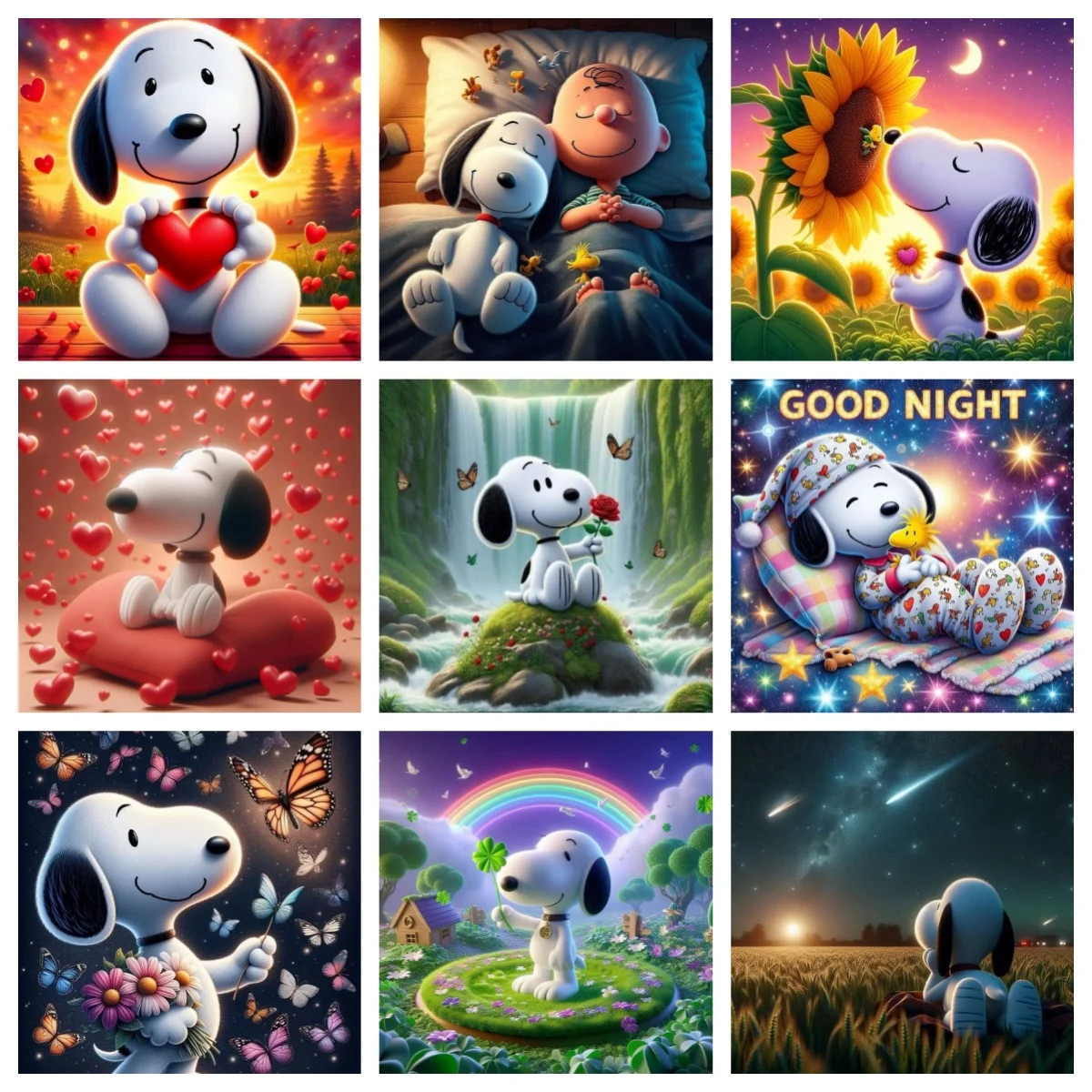 Мультфильм Щенок алмазная живопись S-Snoopy Beagles роспись Diy Алмазная вышивка крестиком детский подарок ручной работы домашний декор