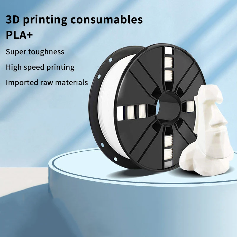 Фото Нить PLA Plus 1 кг (2,2 фунта) 1,75 мм PLA + 3D-принтер Материал FDM Высококачественный материал для студии №2