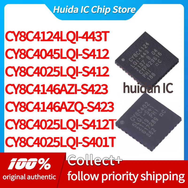 CY8C4124LQI-443T CY8C4045LQI-S412 CY8C4025LQI-S412 CY8C4146AZI-S423 CY8C4146AZQ-S423 S412T S401T Оценочная плата
