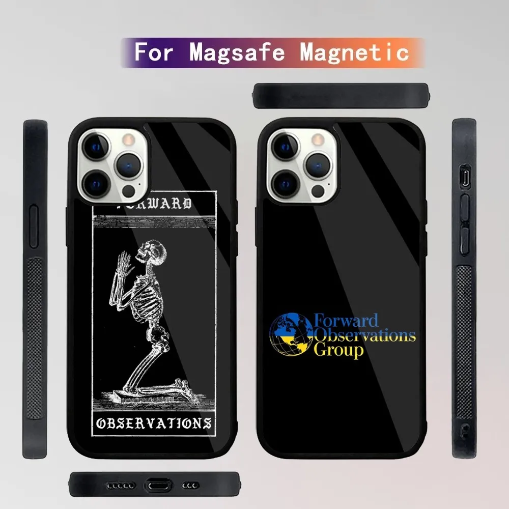Forward Observations Group Phone Case For iPhone 16,15,14,13,12,11,Plus,Pro,Max Mini Magsafe Magnetic Wireless Charging