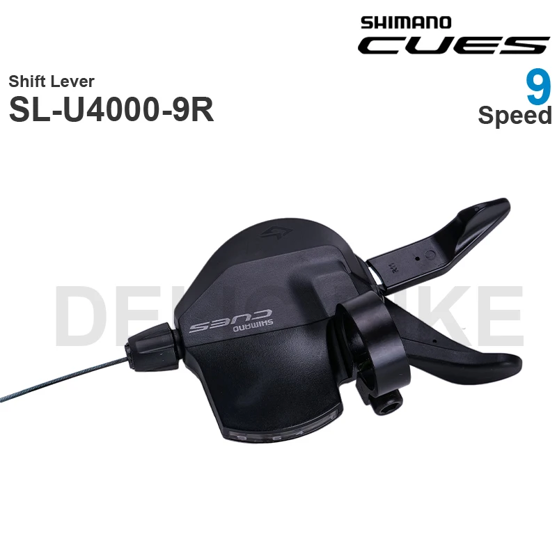 SHIMANO сигналы U4000 RAPIDFIRE PLUS, Шифтер, фоторемень с зажимом, 9-скоростные оригинальные детали (art.: 3920c196733cc) - 3920c196733cc