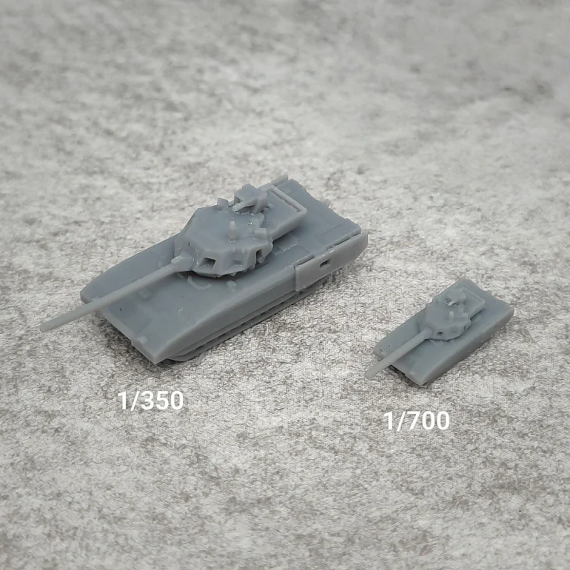 5PCS T-14 Армата Основной боевой танк Резиновая модель 1/350 или 1/700 Миниатюрная модель танка TK625