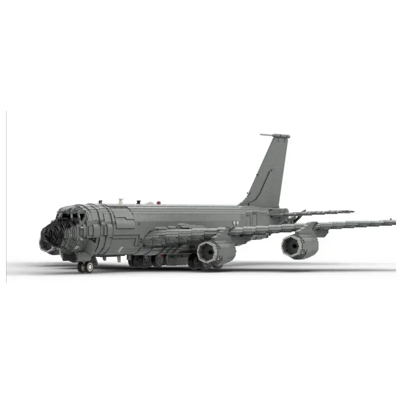 Фото Moc Building Bricks Военная модель истребителя WW2 KC-135R Технология самолета Модульные блоки Подарочные рождественские игрушки Наборы для самостоятельной сборки №3