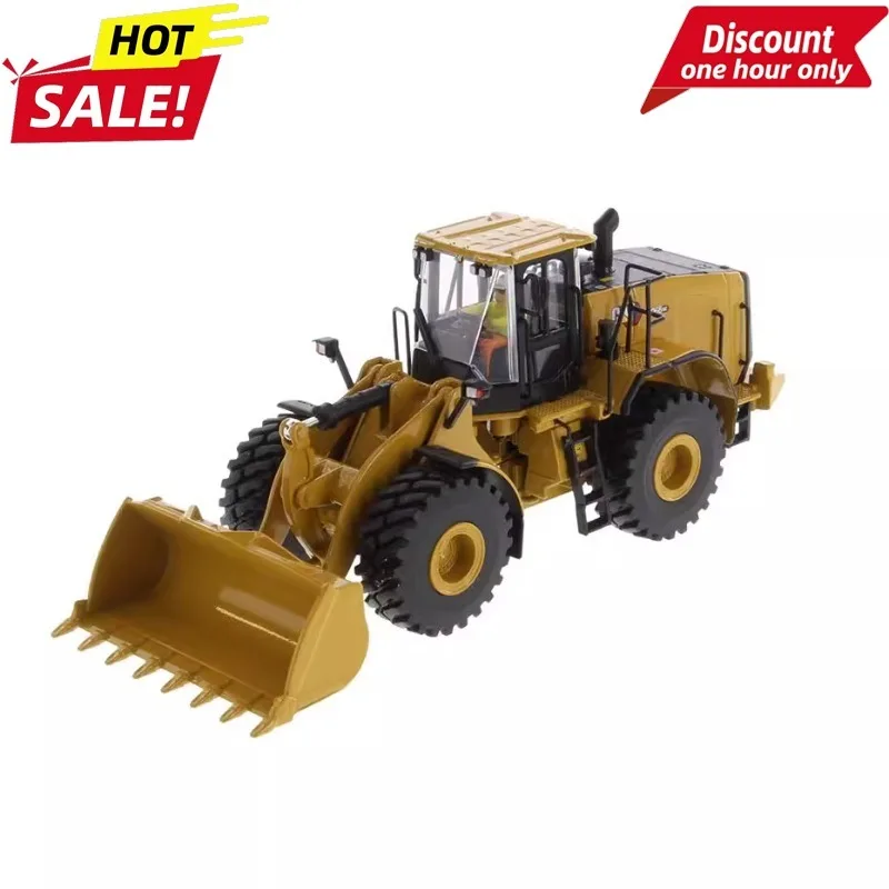 Для строительной машины DM 1/50 CAT Carter 966GC, колесный погрузчик, модель из сплава, орнамент 85682