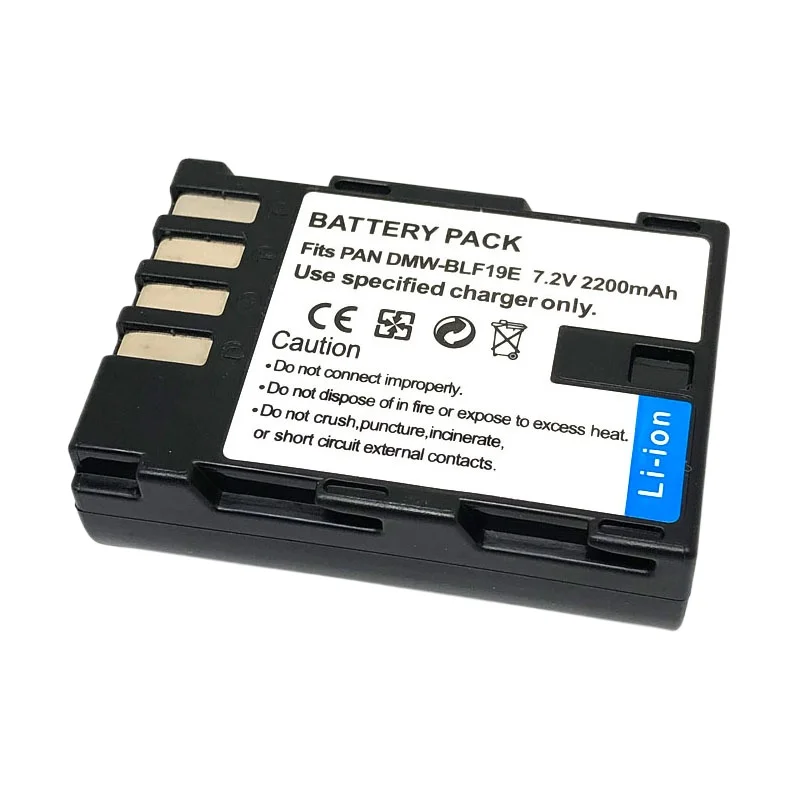 Фото Аккумулятор для камеры DMW-BLF19E для Panasonic Lumix DC-GH5 G9 DMC-GH3 DMC-GH3K GH4 GH4K DMW-BLF19 BLF19PP DMW-BCT10, зарядное устройство №3