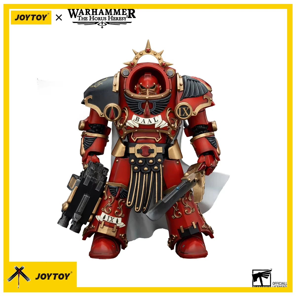 Подлинная фигурка JOYTOY Warhammer Blood Angels Legion Praetor in Tartaros Terminator Armour Joint, подвижная модель куклы, коллекционные игрушки