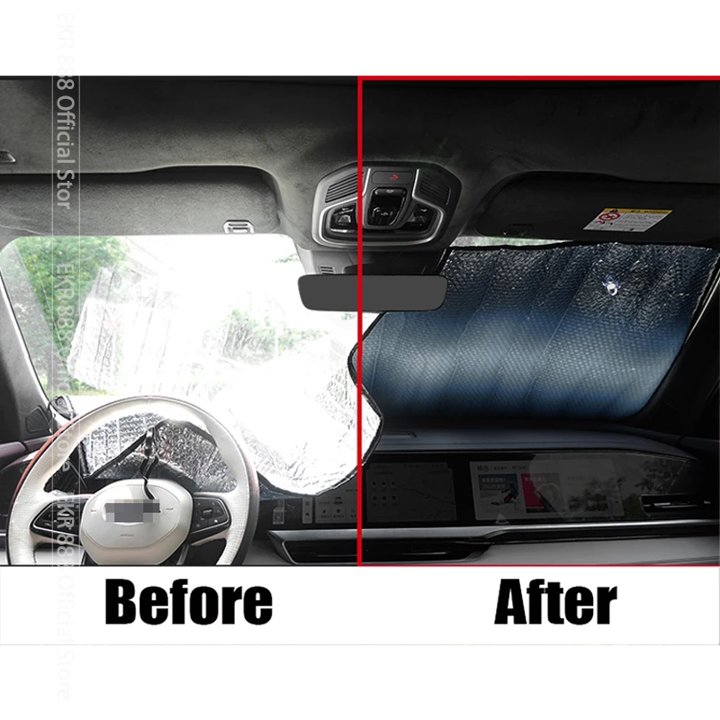 Фото Для Honda Civic MK9 FB 2012 2013 2014 2015 солнцезащитные очки на лобовое стекло автомобиля №5