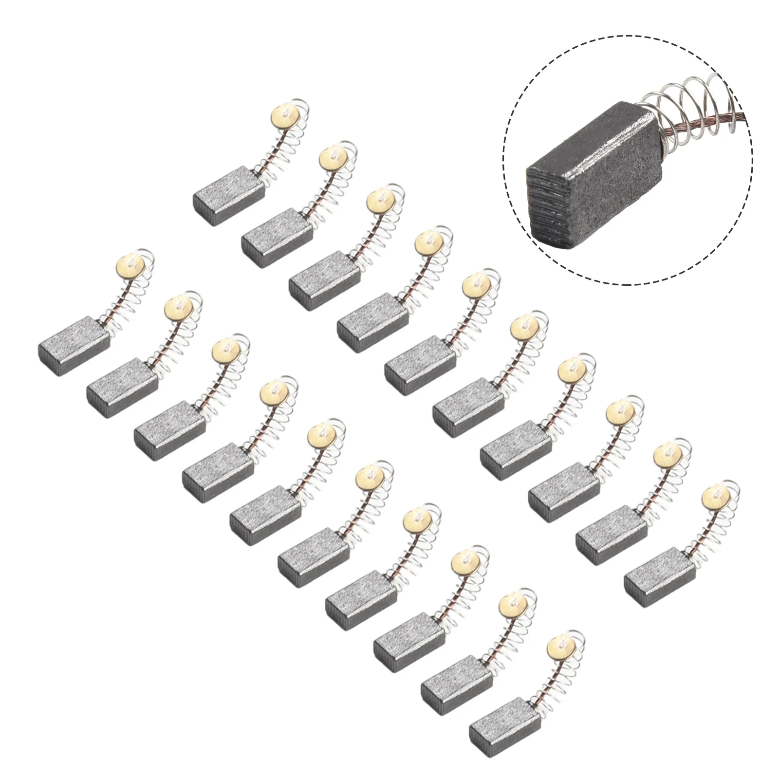 Фото Щетка угльная 5x8x1 для электродвигателя Bosch CSB 650-2 RE/CSB 650-2 RET, 20 шт. №5