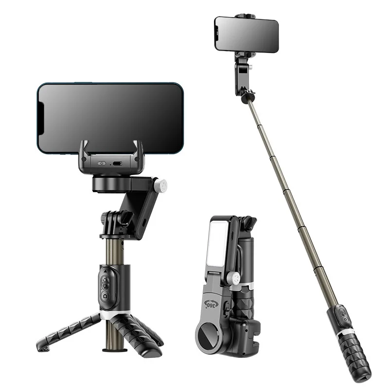 Фото Bluetooth nircable Gimbal Penstabil Tongkat Selfie 360 градусов №3