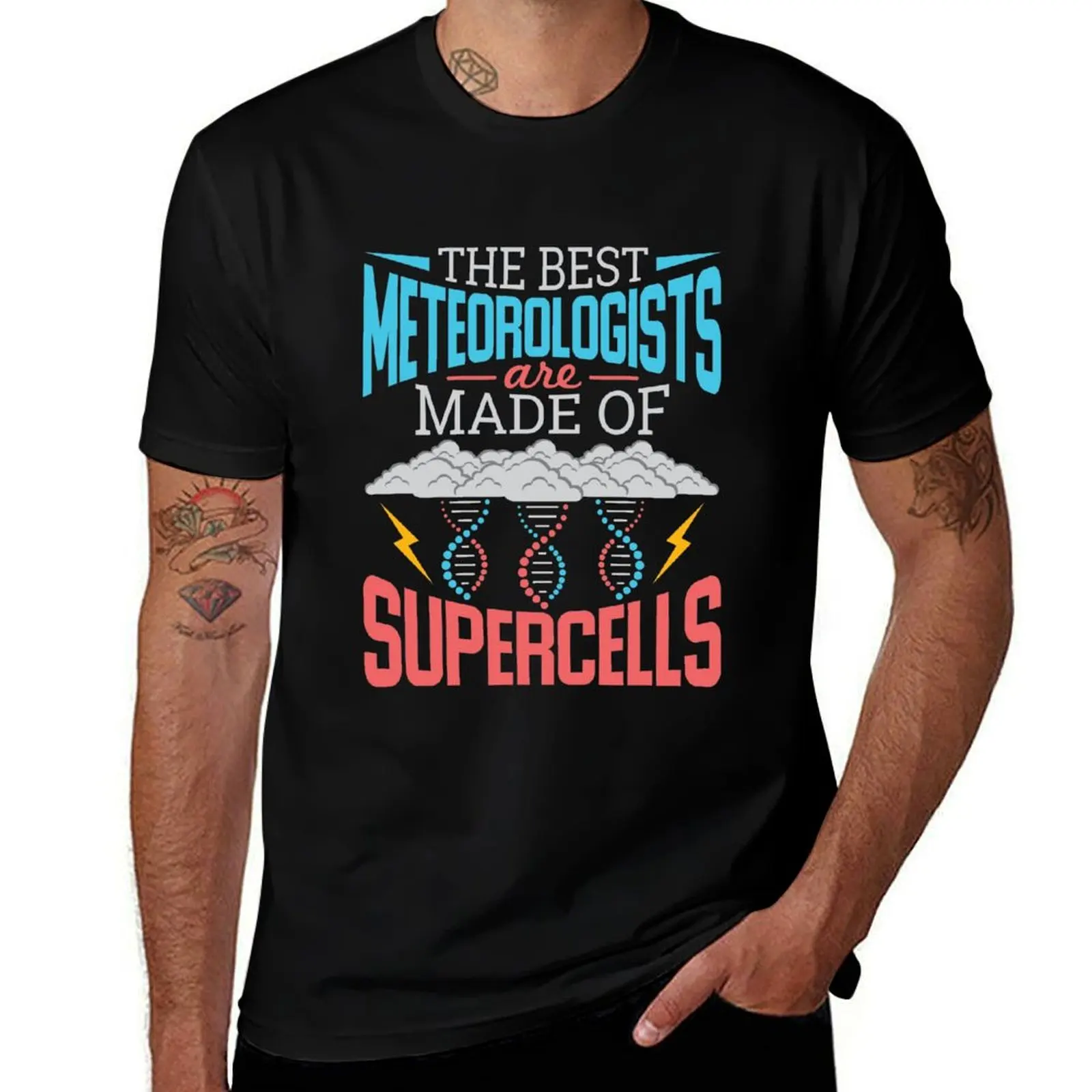 Футболка The Best Meteorologists Are Made Of Supercells, футболка с аниме, забавные футболки с мемми, футболка большого размера, компрессионная рубашка для мужчин