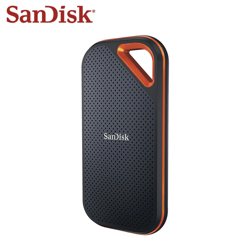 Фото SanDisk E81 Extreme PRO Портативный SSD черный Жесткий диск типа A/C 4 ТБ 2 ТБ 1 ТБ SSD USB 3,2 ноутбук высокая скорость 2000 Мб/с №3
