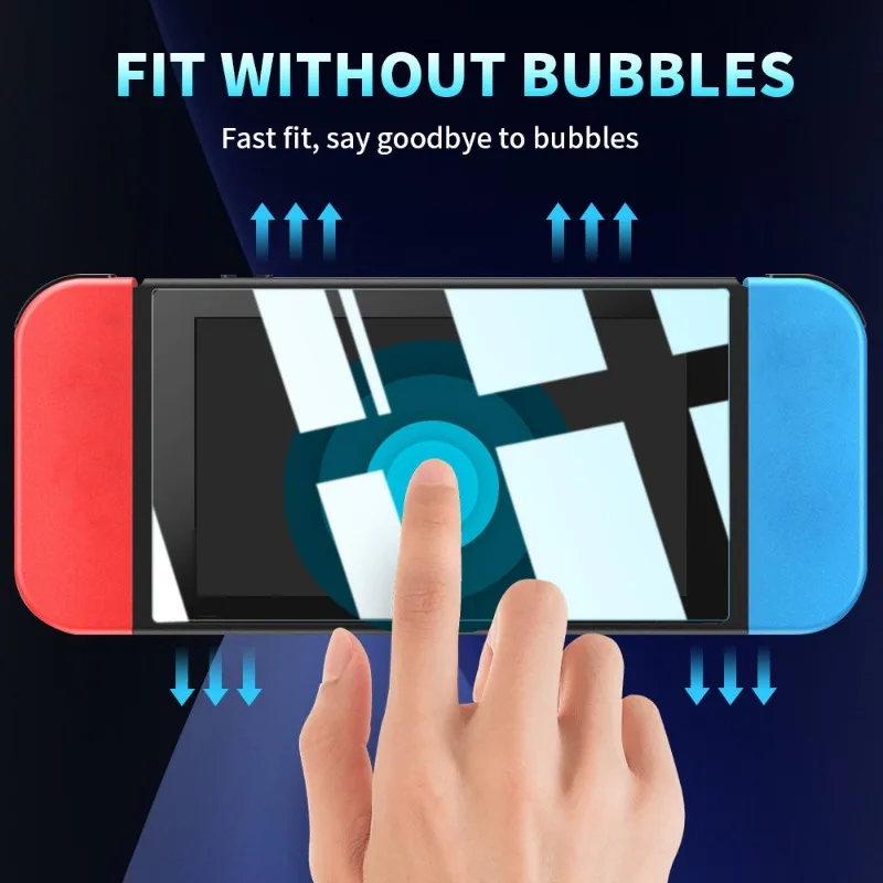 Фото Закаленное стекло для Nintendo Switch Oled Lite, крышка из ТПУ, стекло, жесткая пленка, защитная пленка с полным покрытием для Nintendo SwitchOled Lite №4