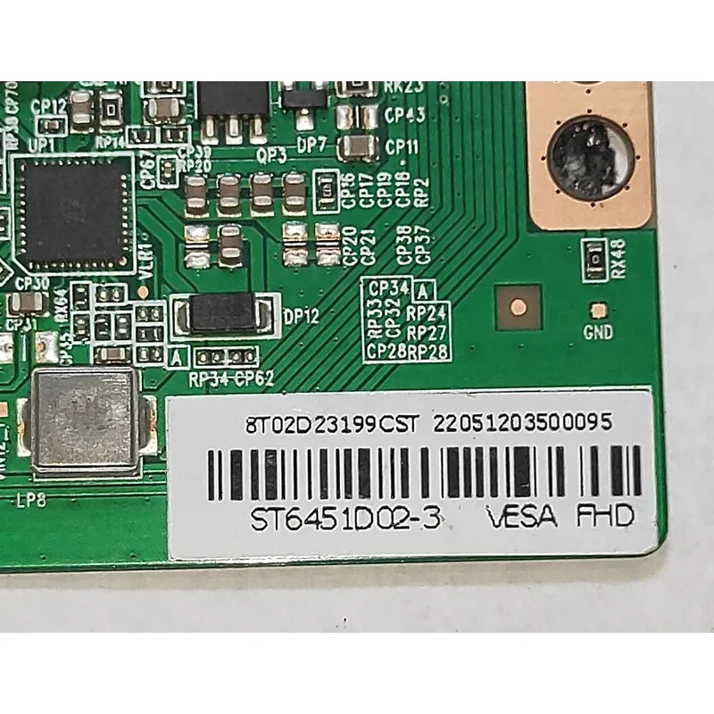 Фото ST6451D02-3 4K T-CON для логической платы LU65C61 TD-0006 или интерфейса 2k LVDS №5