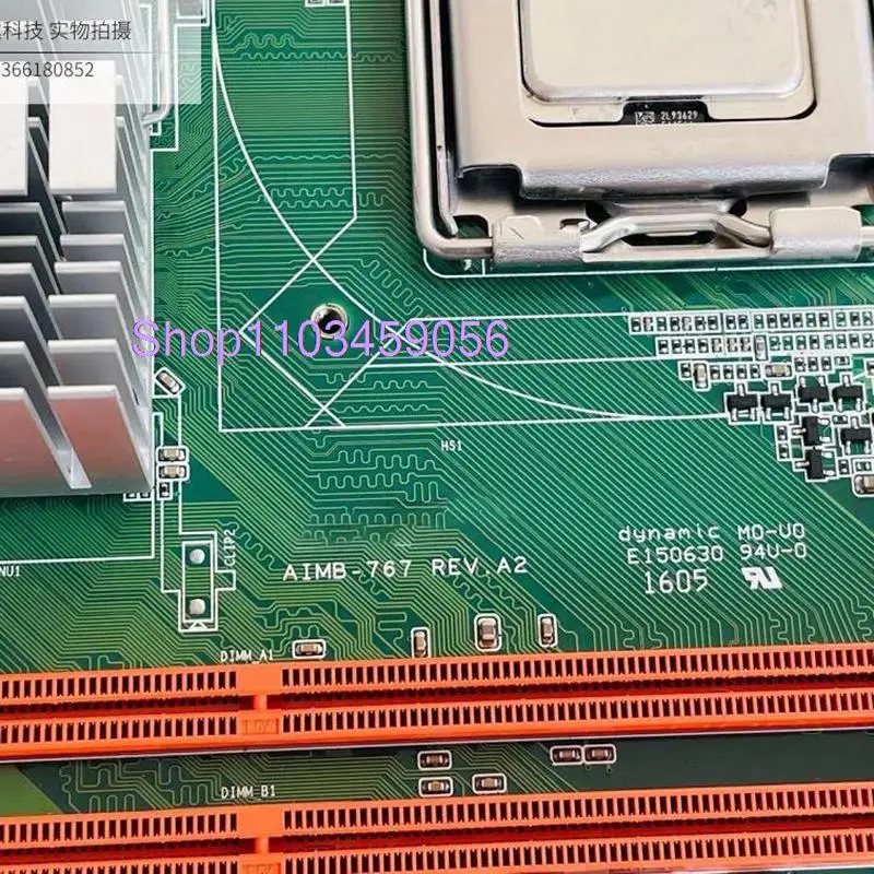 Фото AIMB-767G2 для материнской платы промышленного компьютера Adv-antech с двумя сетевыми портами G41 5, PCI AIMB-767G2-00A2E AIMB-767 №4