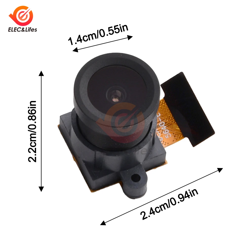Фото 5MP ESP32-CAM OV5640 Модуль камеры DVP OV5640 Широкоугольный объектив 5-мегапиксельный объектив 65/100/120/130 для ESP32 CAM №3