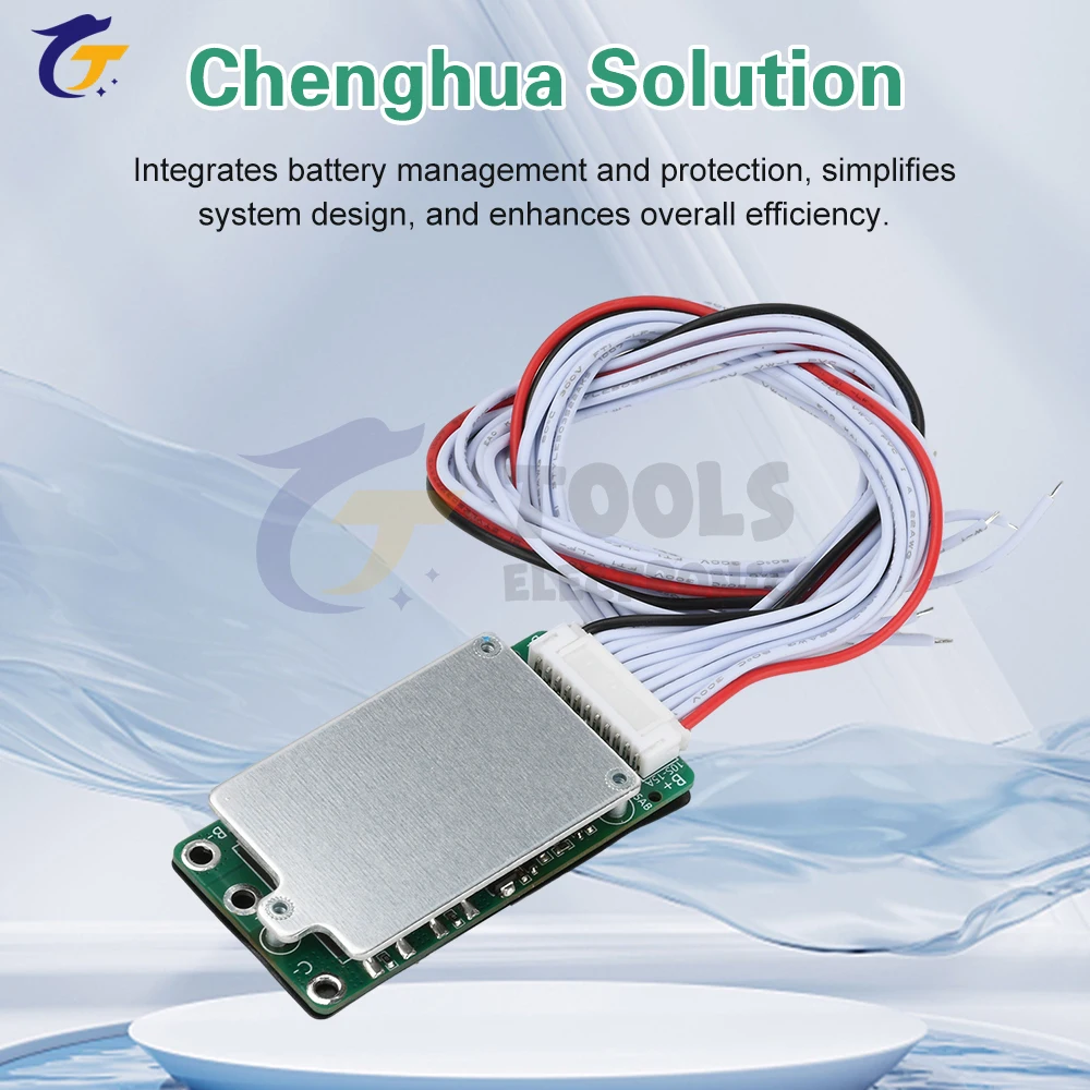 Фото 10S 36V 15A BMS плата защиты литиевой батареи для электромобиля, велосипеда 18650, зарядная печатная плата, система управления литиевой батареей №4
