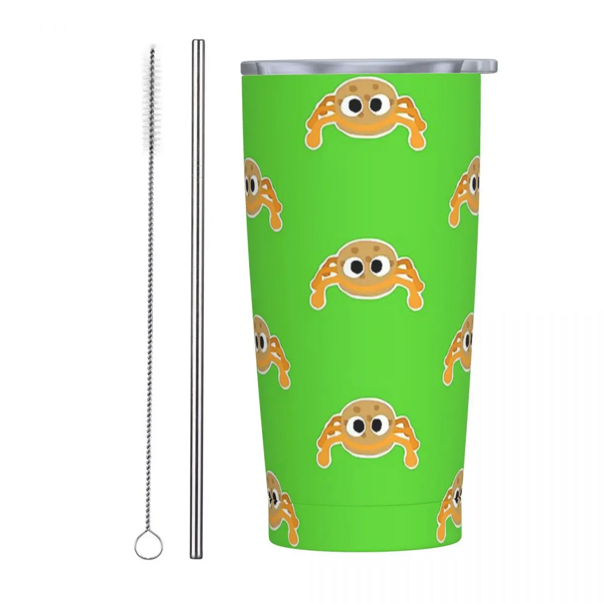 Cheezer Sweetiefly Sugarpine Woods Bugsnax Персонажи Стакан из нержавеющей стали Вакуумная изоляционная кружка Термальная холодная чашка Соломинки